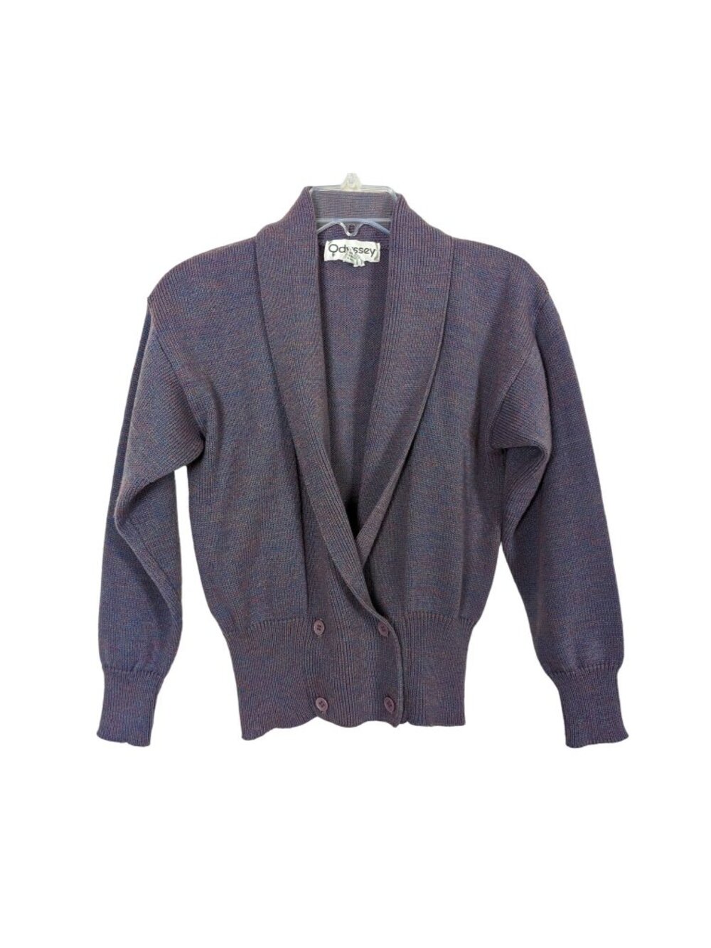 Vintage Odyssey women purple sweater size M